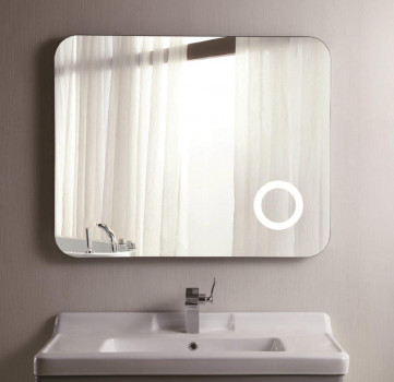 Зеркало для ванны с увеличением и подсветкой Джули